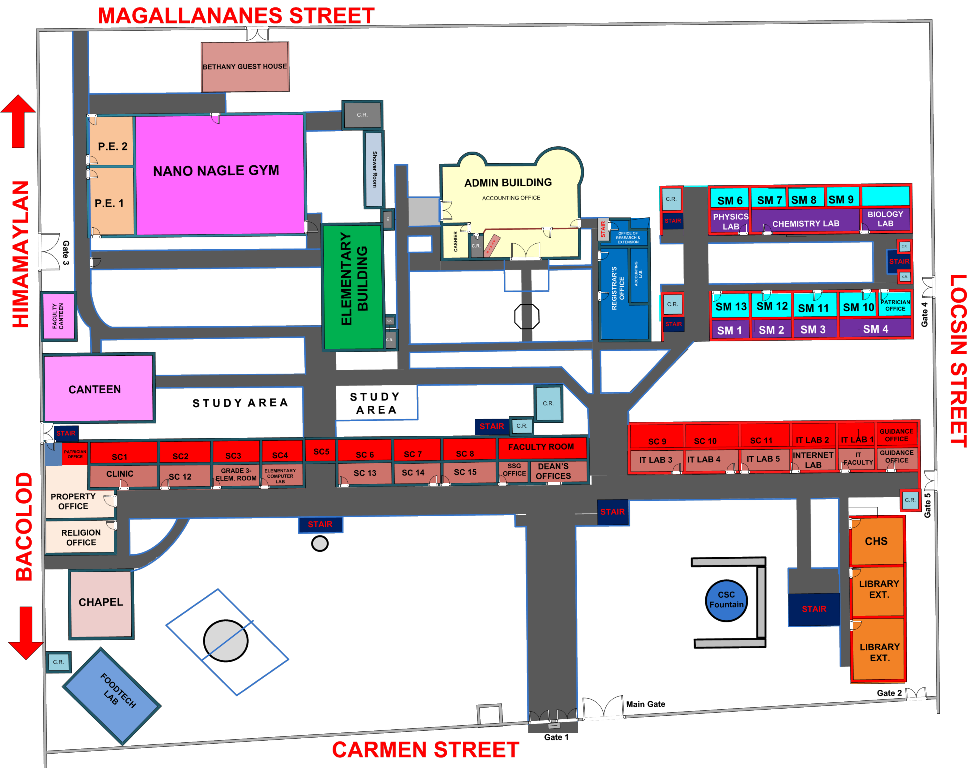 BCC MAP